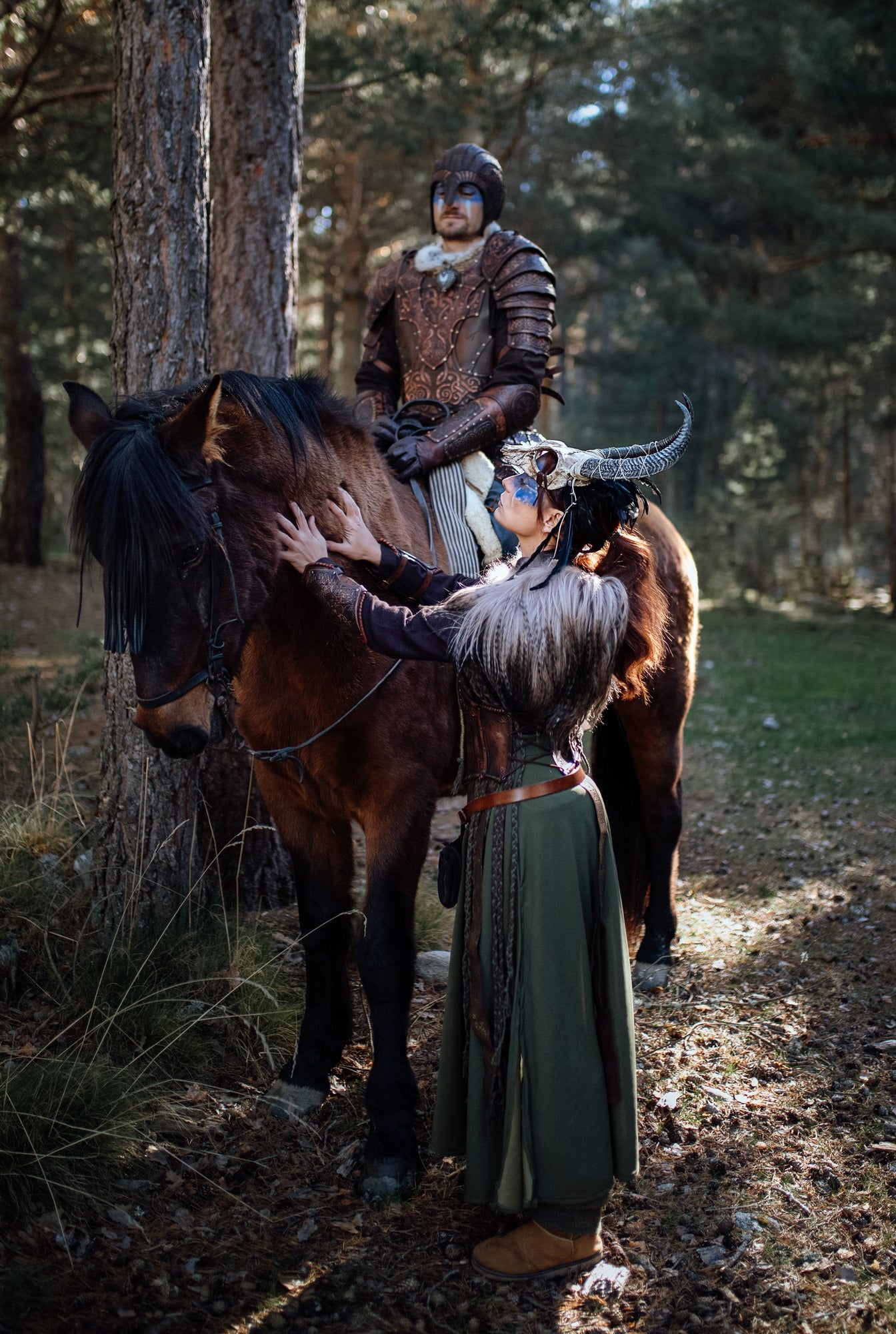 Sedrik leather warrior armor set