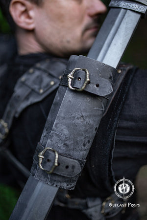 Barbarian Back Sword Scabbard