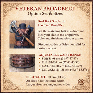 Barbarian Dual Sword Scabbard