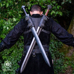 Barbarian Dual Sword Scabbard