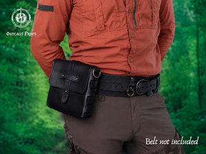 Bushcraft Leather Belt Pouch