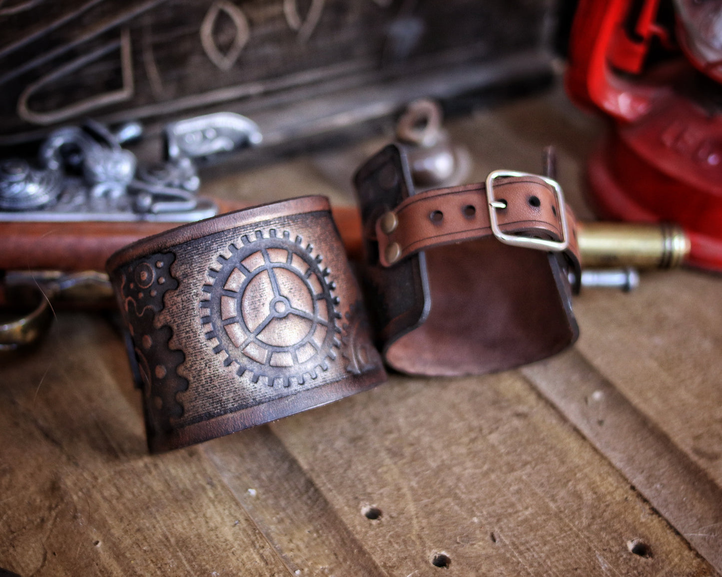 Steampunk Vintage Gears Bracelet