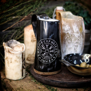 Horn Mug Vegvisir 700-1300ml
