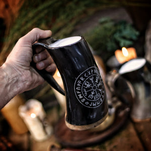 Horn Mug Vegvisir 700-1300ml