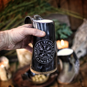 Horn Mug Vegvisir 700-1300ml