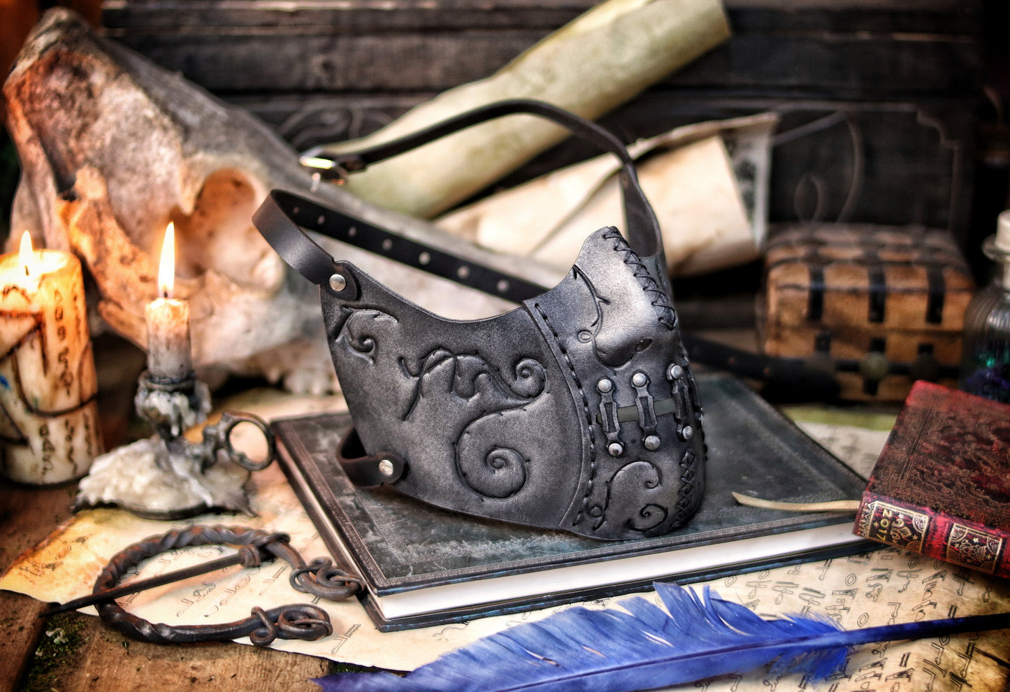 Death Wizard Leather Mask M2