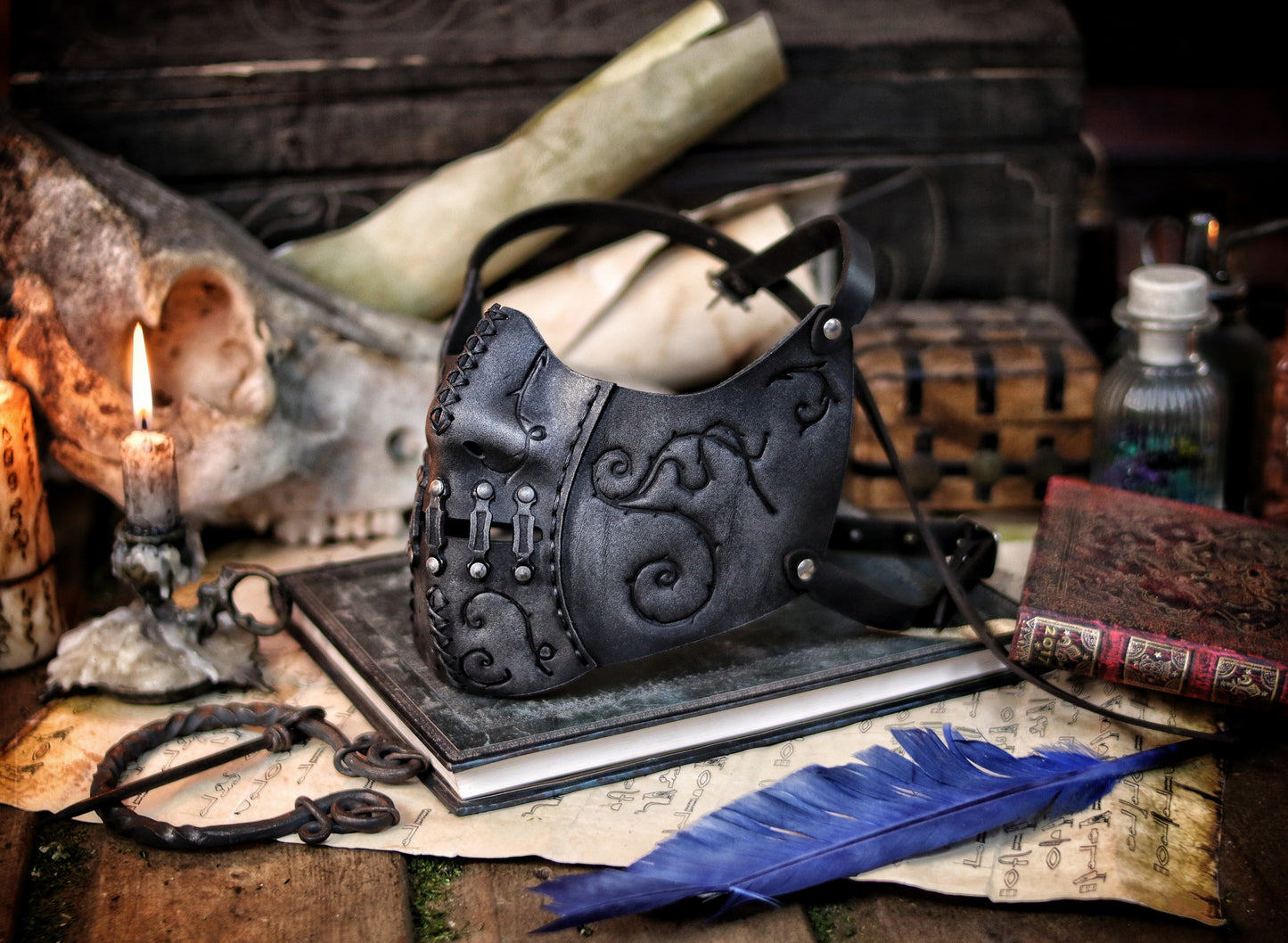 Death Wizard Leather Mask M2