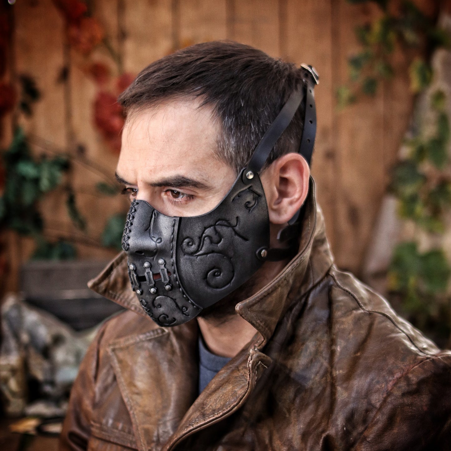 Death Wizard Leather Mask M2