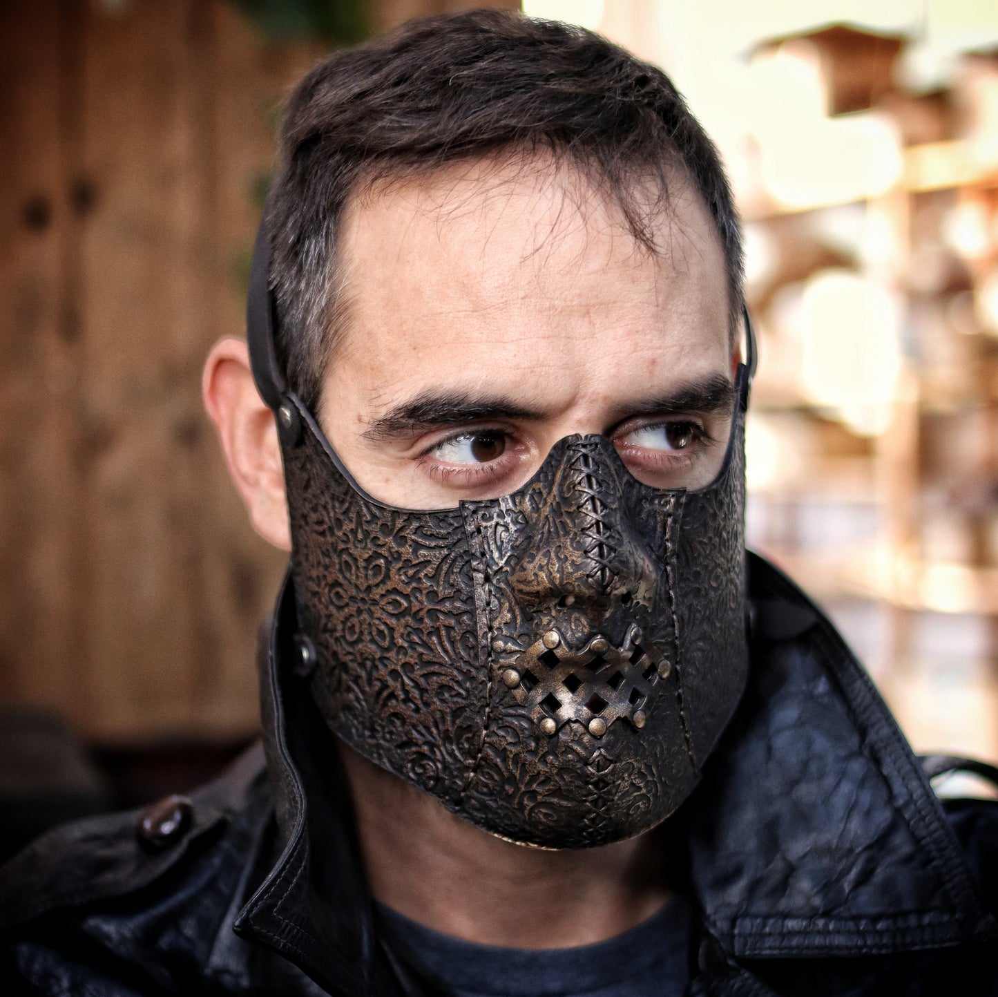 Death Wizard Leather Mask M3