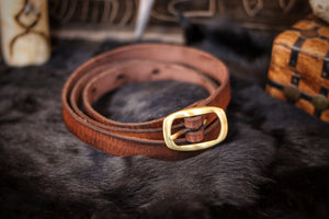 20 Plain leather belt