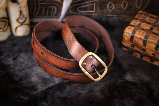 30 Plain leather belt
