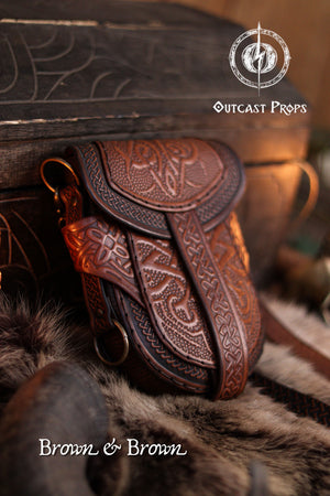 Celtic Leather Bag