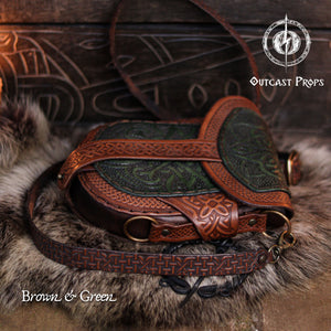 Celtic Leather Bag