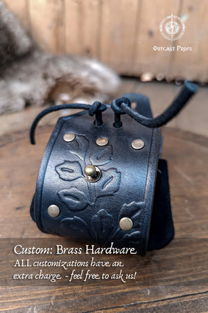 Leather Elven Belt Coin Pouch