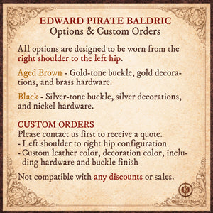 Edward Kenway Black Flag Cosplay Baldric