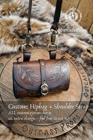 Floral Hip Bag – Shoulder Strap Customization