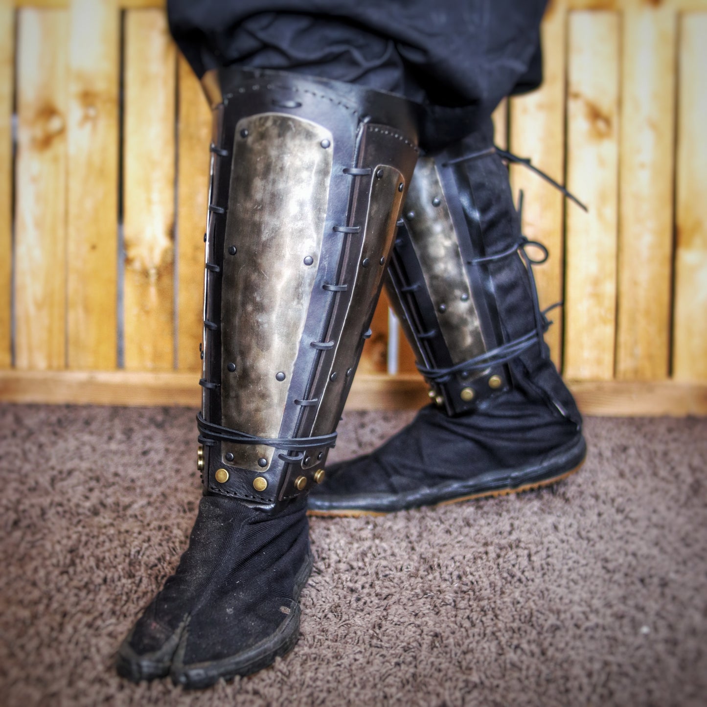 Samurai Iron greaves