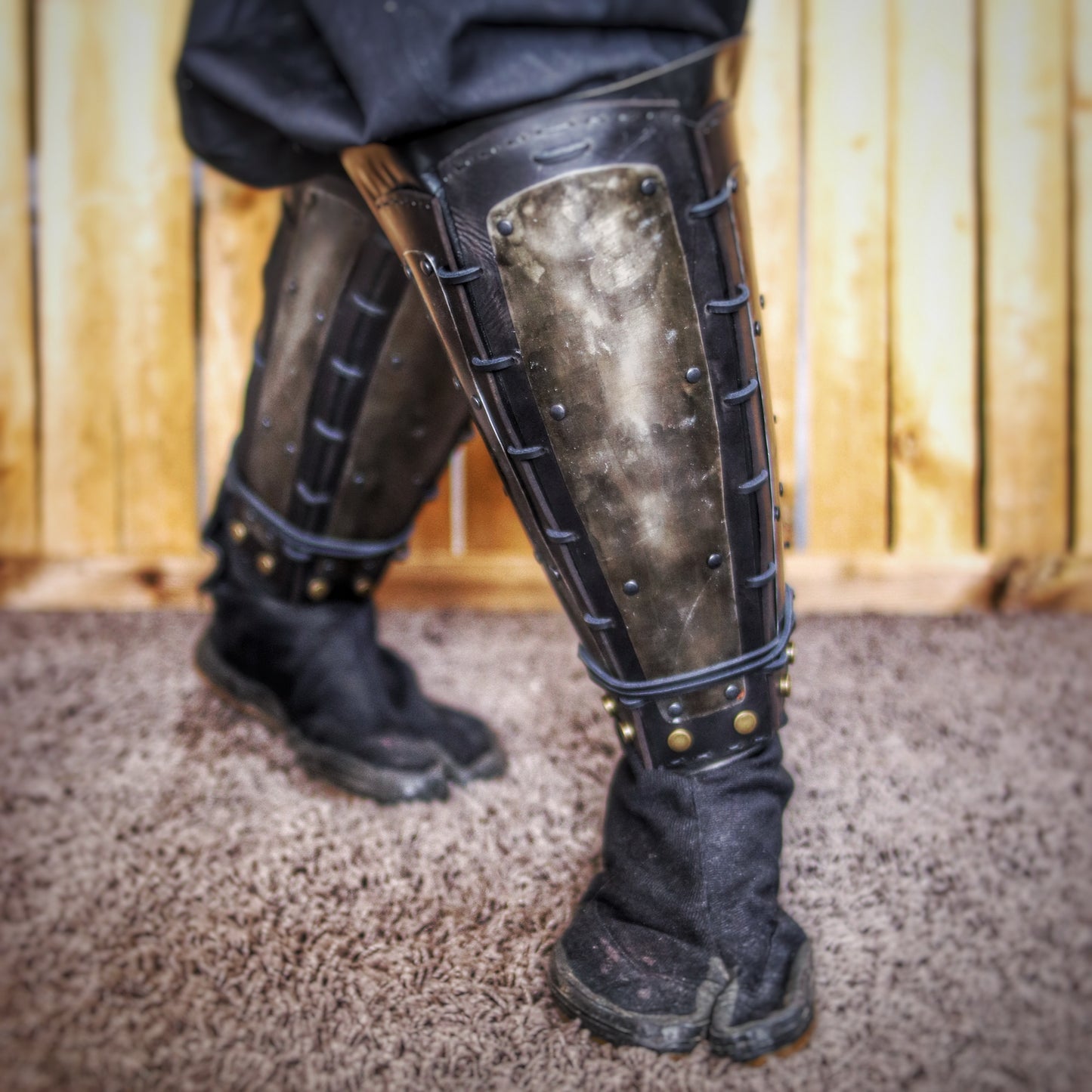 Samurai Iron greaves