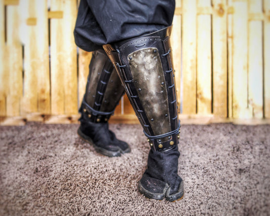 Samurai Iron greaves