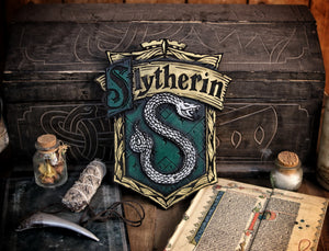 House Slytherin Wood Sign
