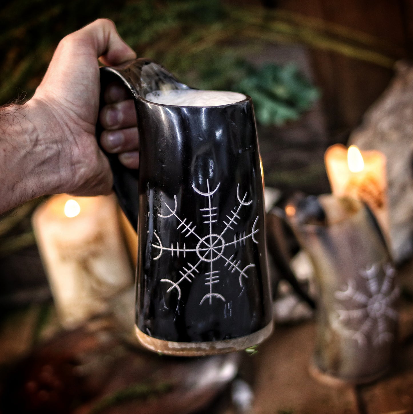 Horn Mug Aegisnalmur 700-1300ml