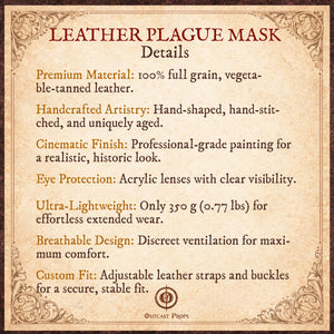 Doctor Plague Mask Floral