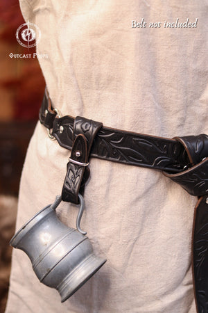 Floral Leather Mug Holder