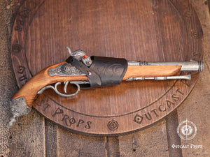 Flintlock Holster or Small Sword Frog (Ornated)