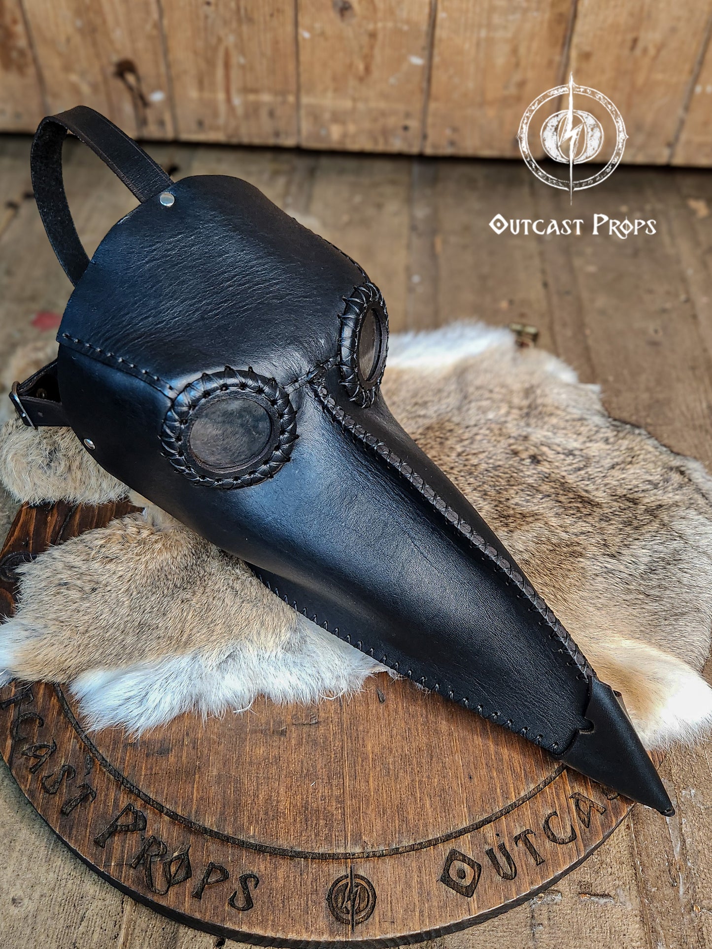 Plague Doctor Mask Darkest Dungeon Long Nose Bird Mask Steampunk plague costume full-grain leather larp medieval assassin alchemist cosplay