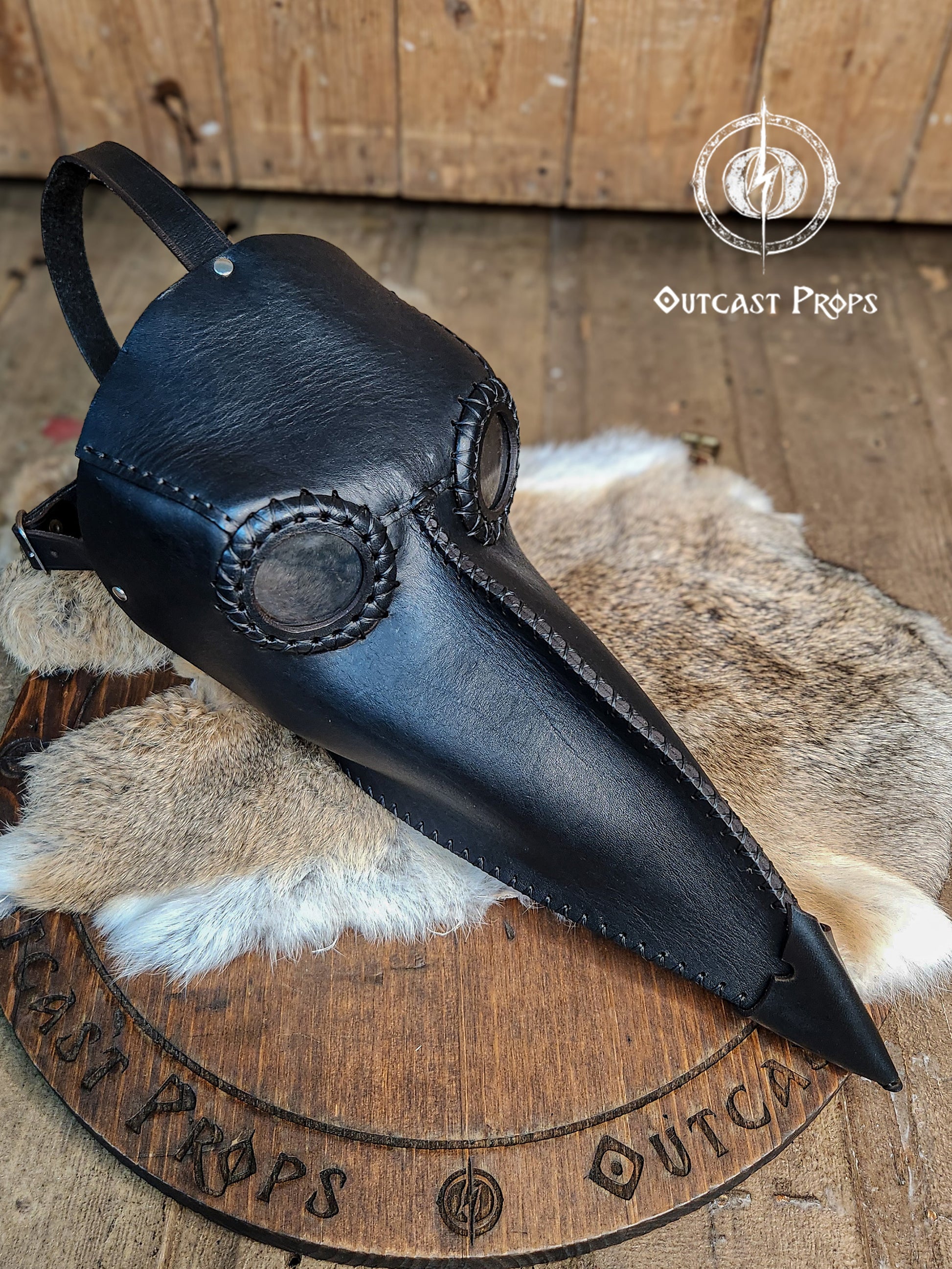 Plague Doctor Mask Darkest Dungeon Long Nose Bird Mask Steampunk plague costume full-grain leather larp medieval assassin alchemist cosplay