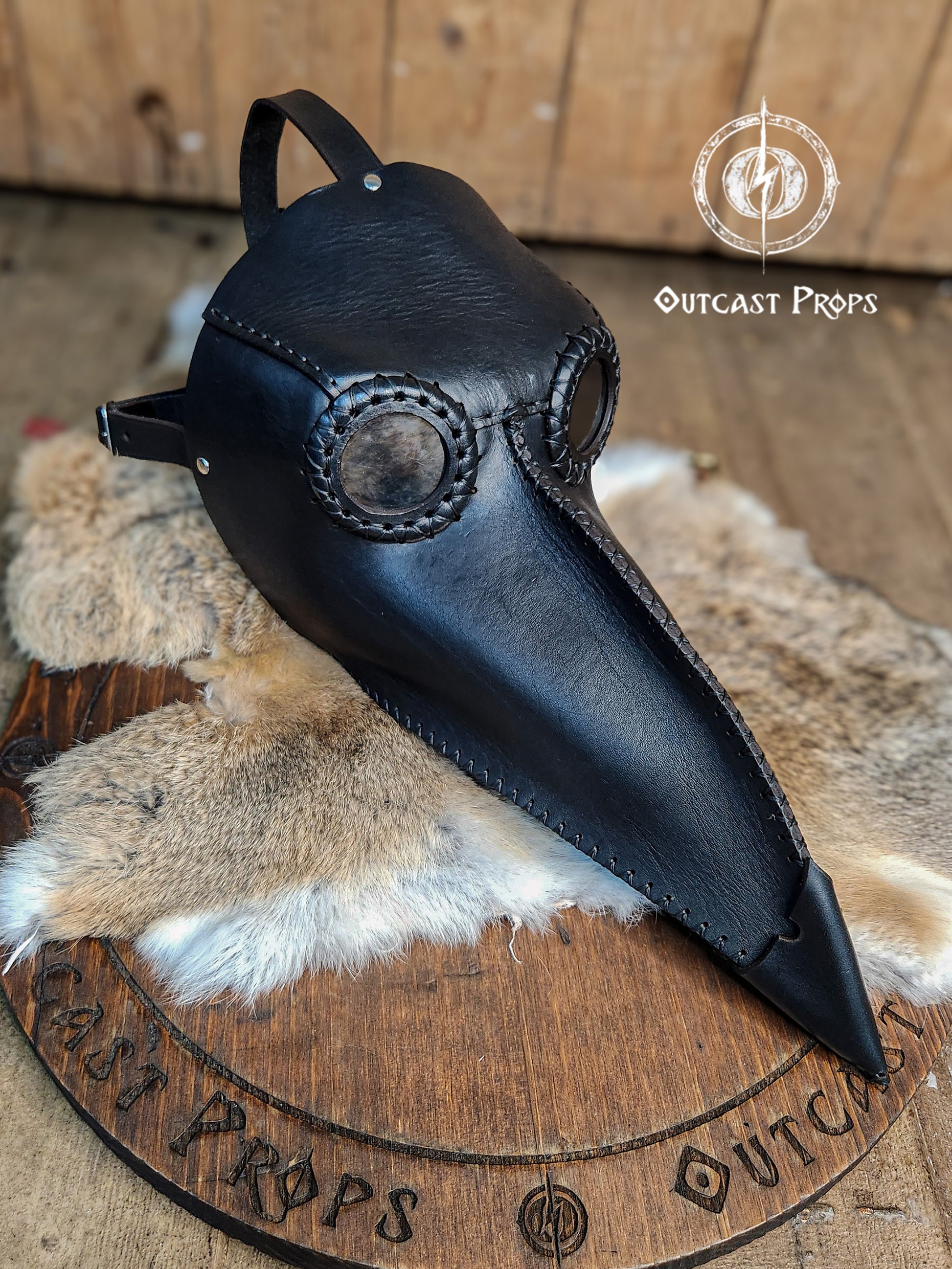 Plague Doctor Mask Darkest Dungeon Long Nose Bird Mask Steampunk plague costume full-grain leather larp medieval assassin alchemist cosplay