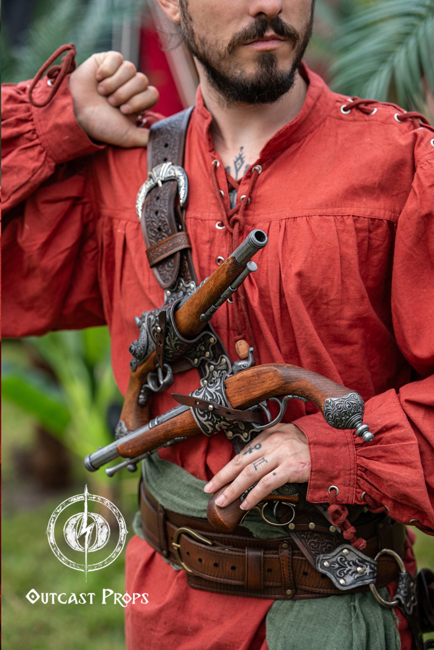 Rackham Pirate Flintlock Baldric