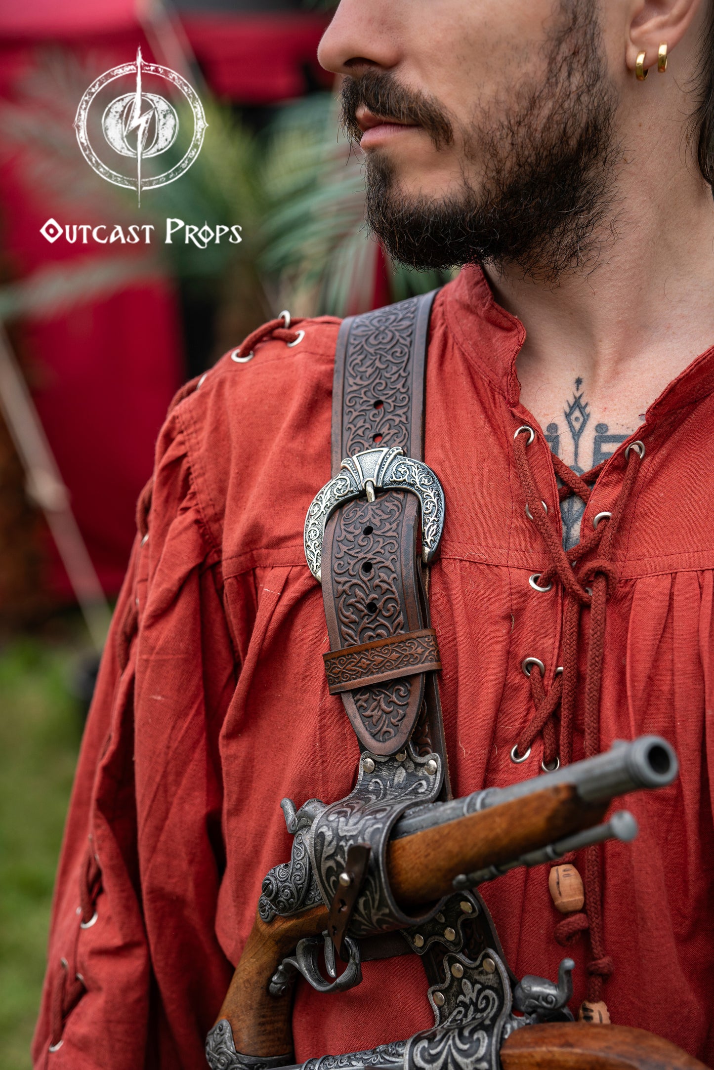 Rackham Pirate Flintlock Baldric