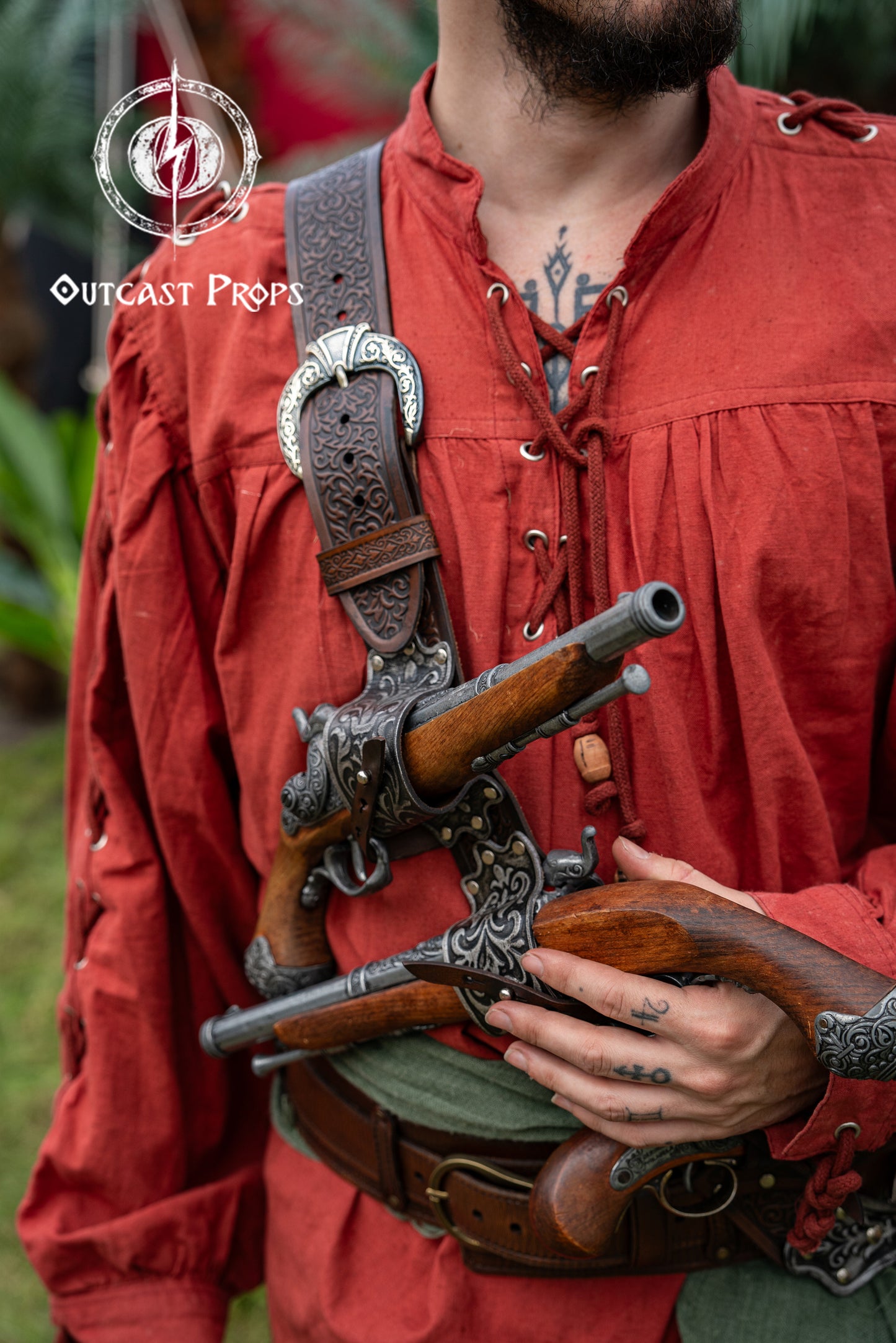 Rackham Pirate Flintlock Baldric