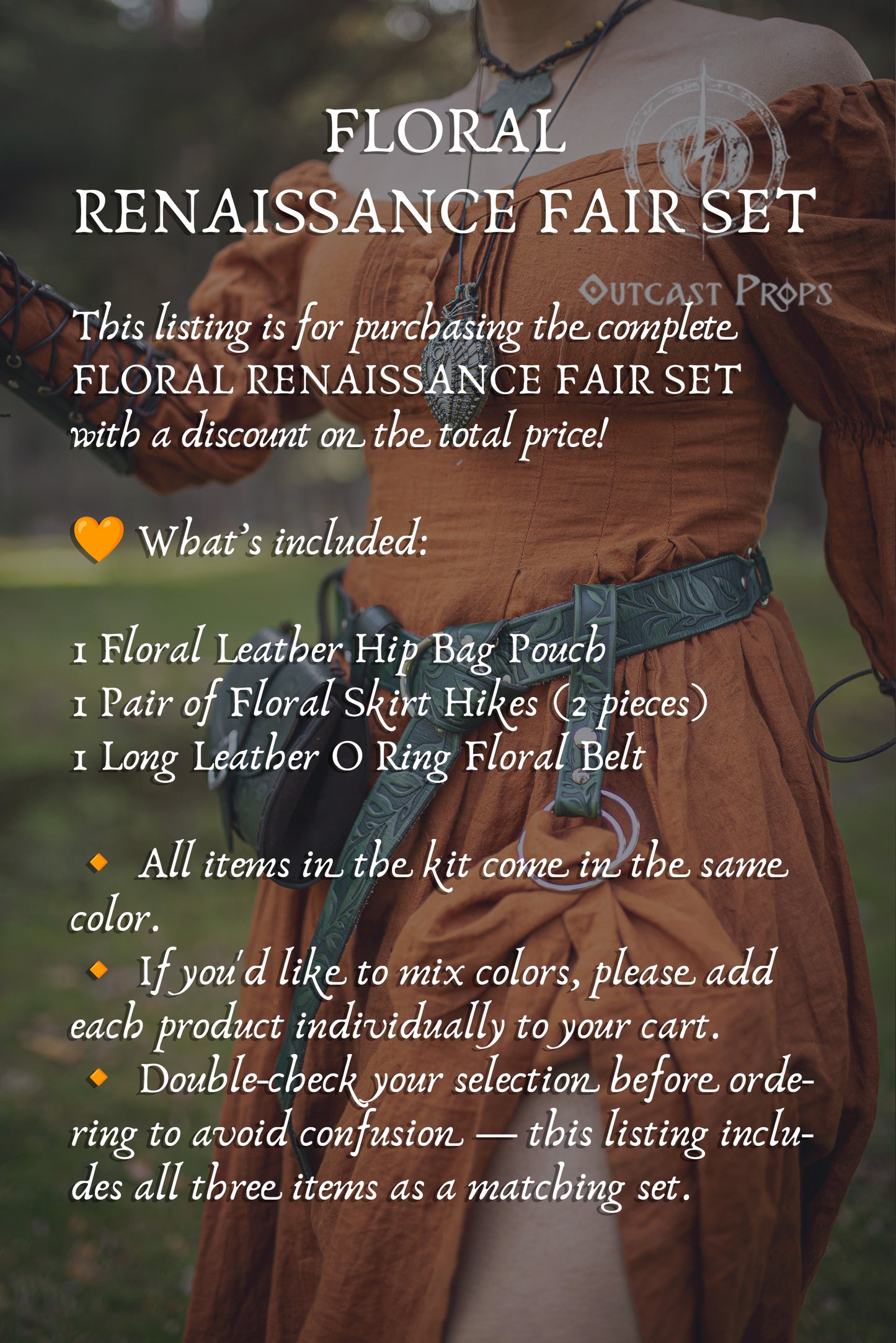 Renaissance Fair Floral Set