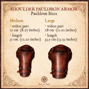 Shoulder Pauldron Dagger X Harness