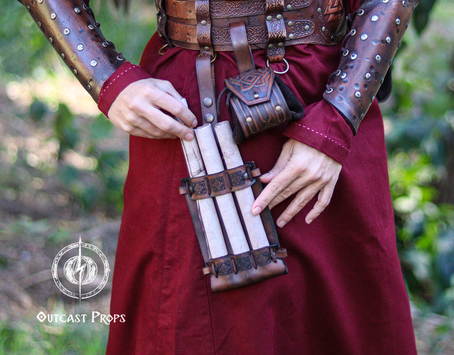Triple Scroll holster