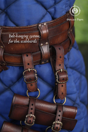 Double Modular Belt Scabbard