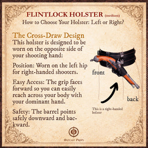 Flintlock Pirate Holster Ornated