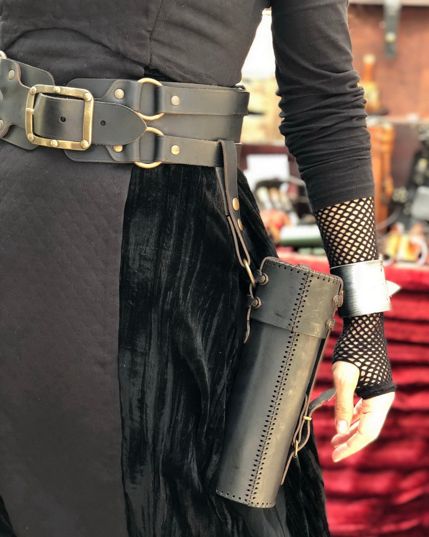 Leather Scroll Case