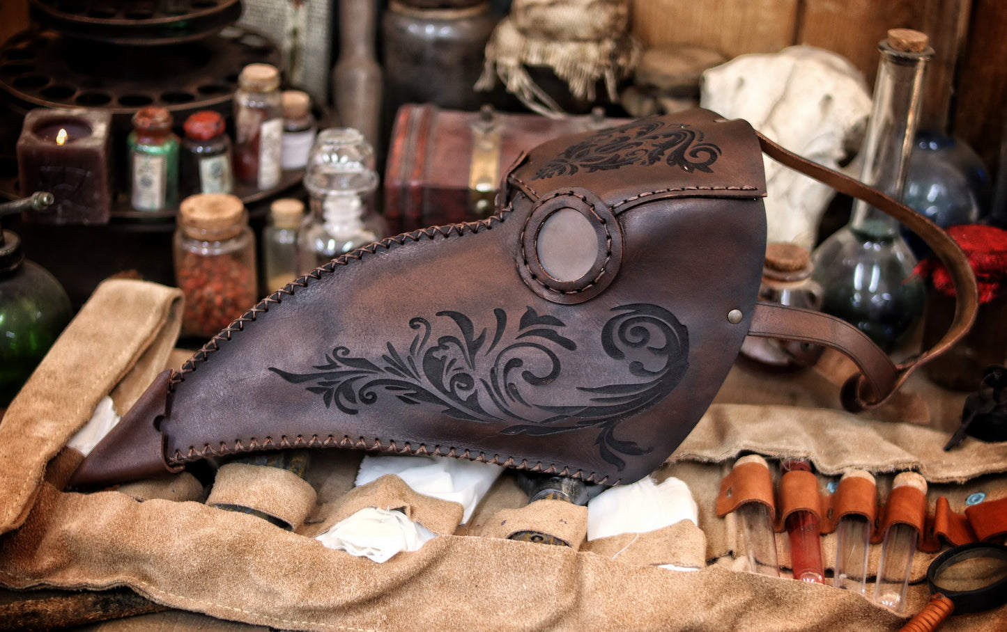Plague Mask Floral