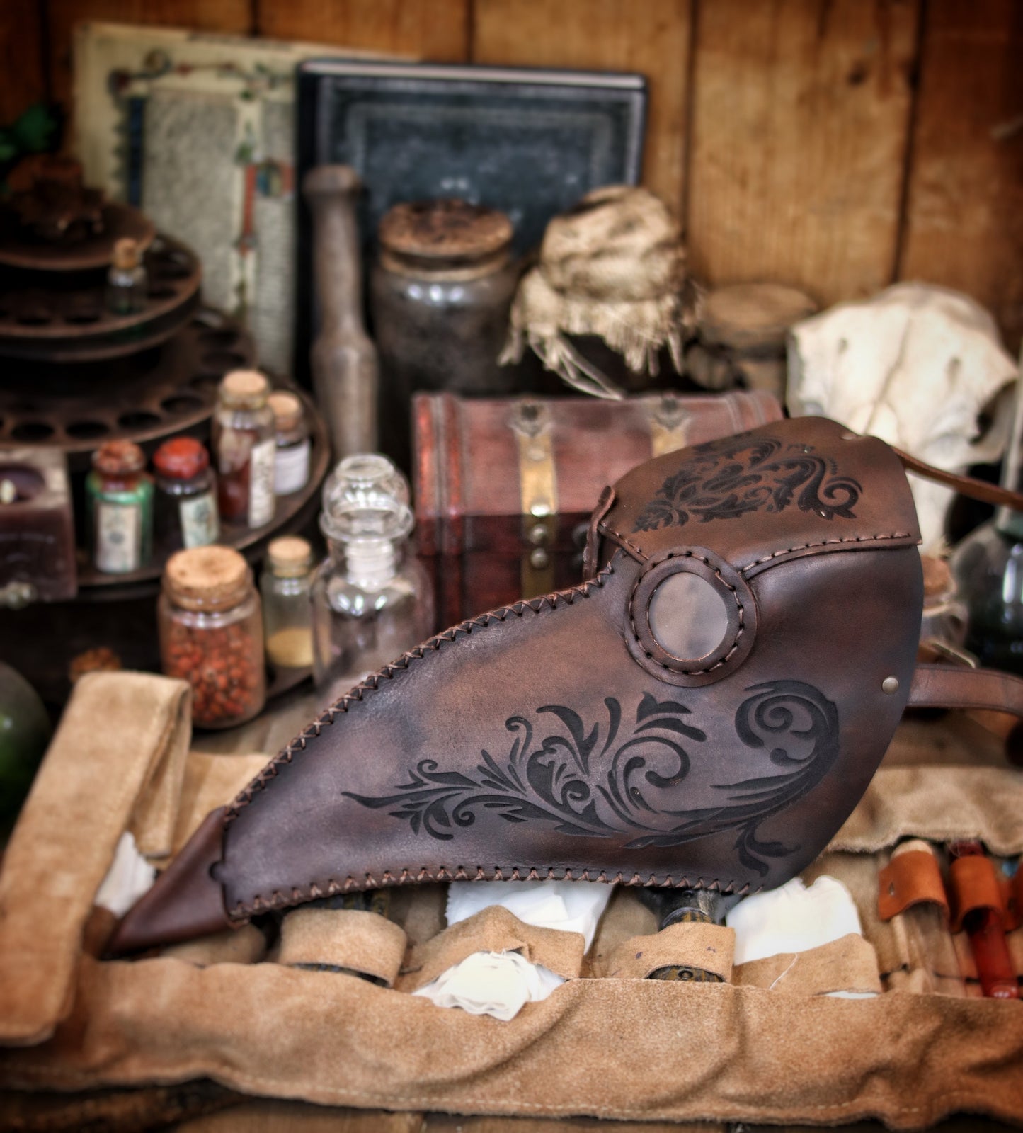 Plague Mask Floral