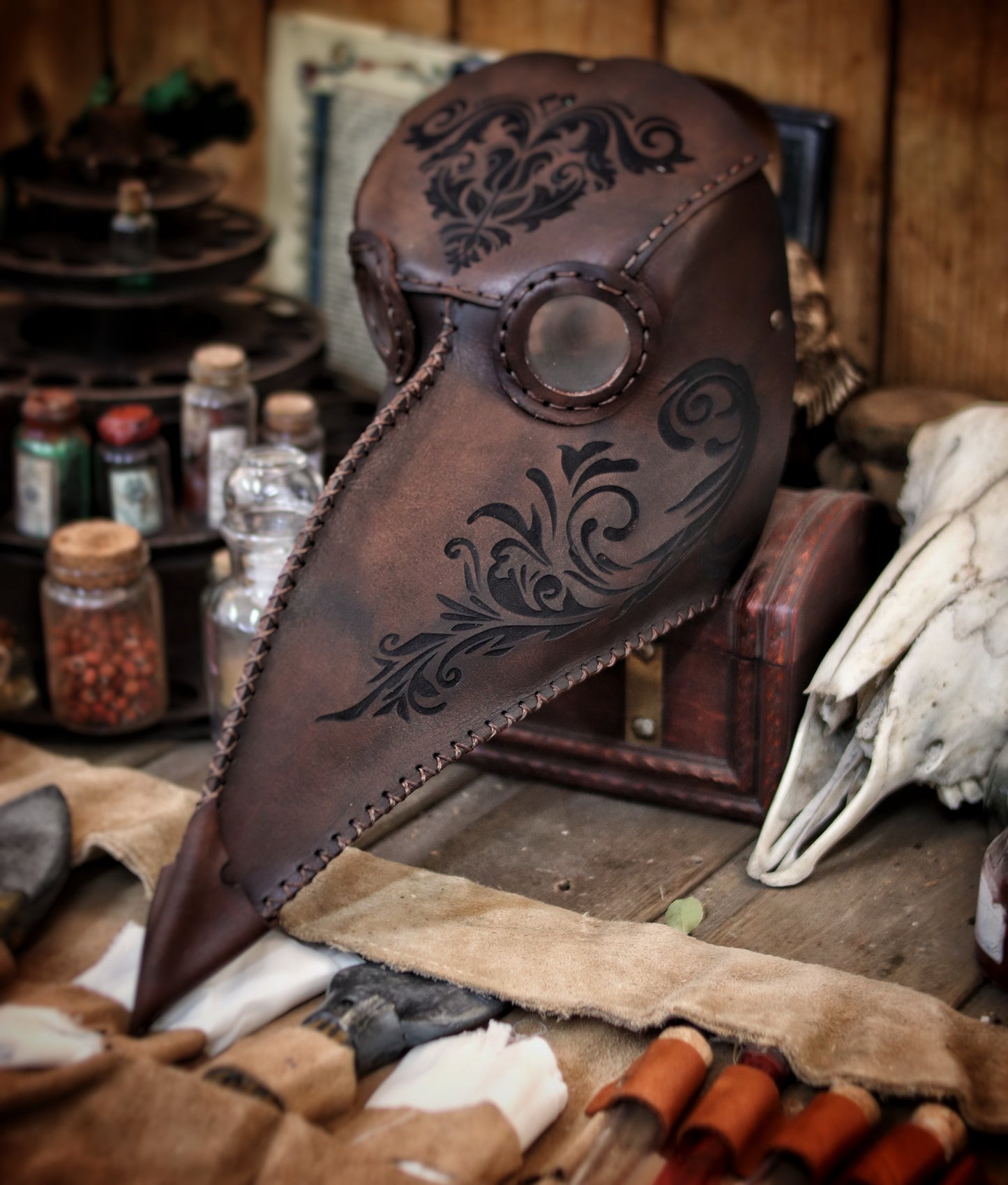 Plague Mask Floral
