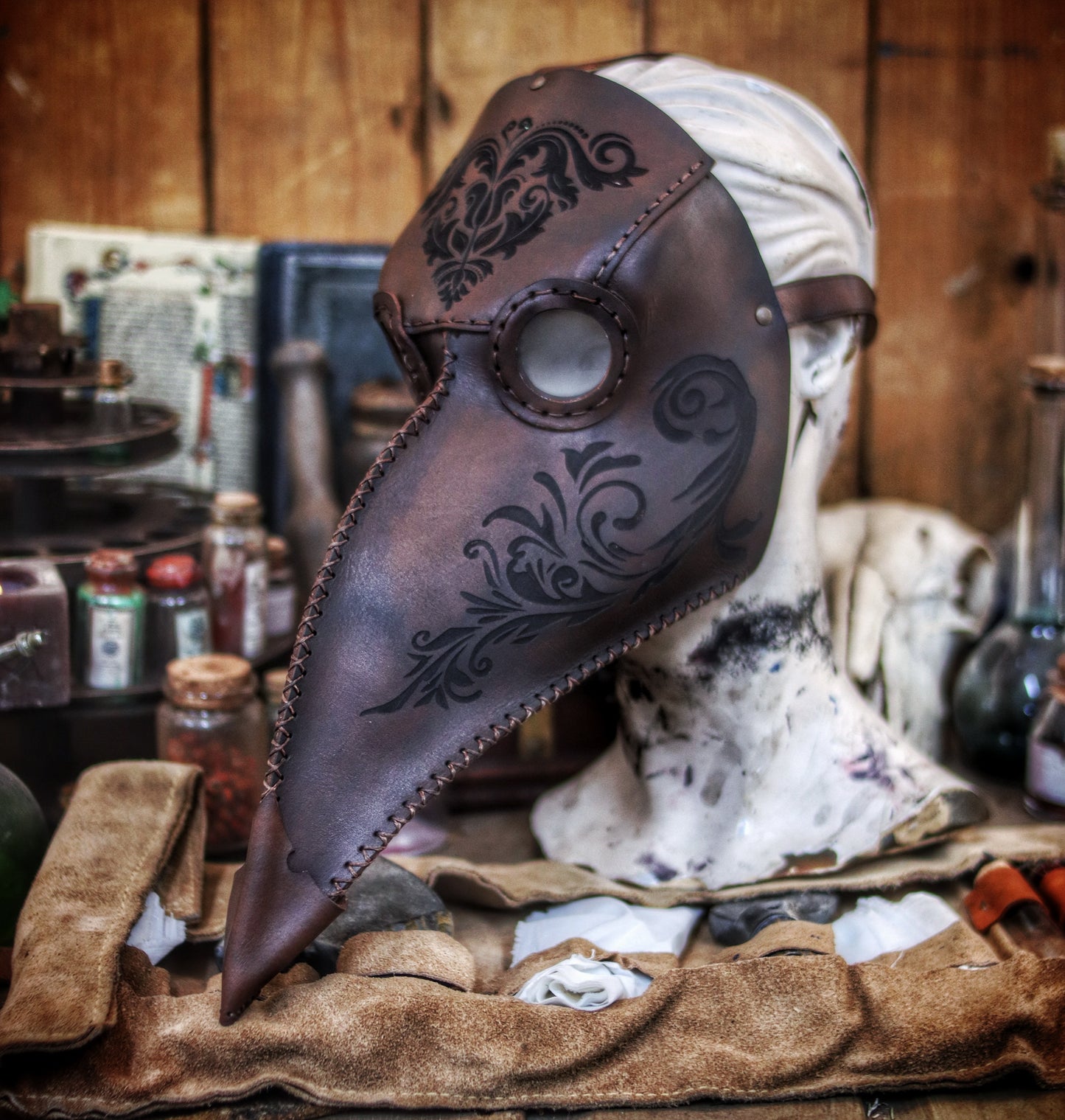 Plague Mask Floral