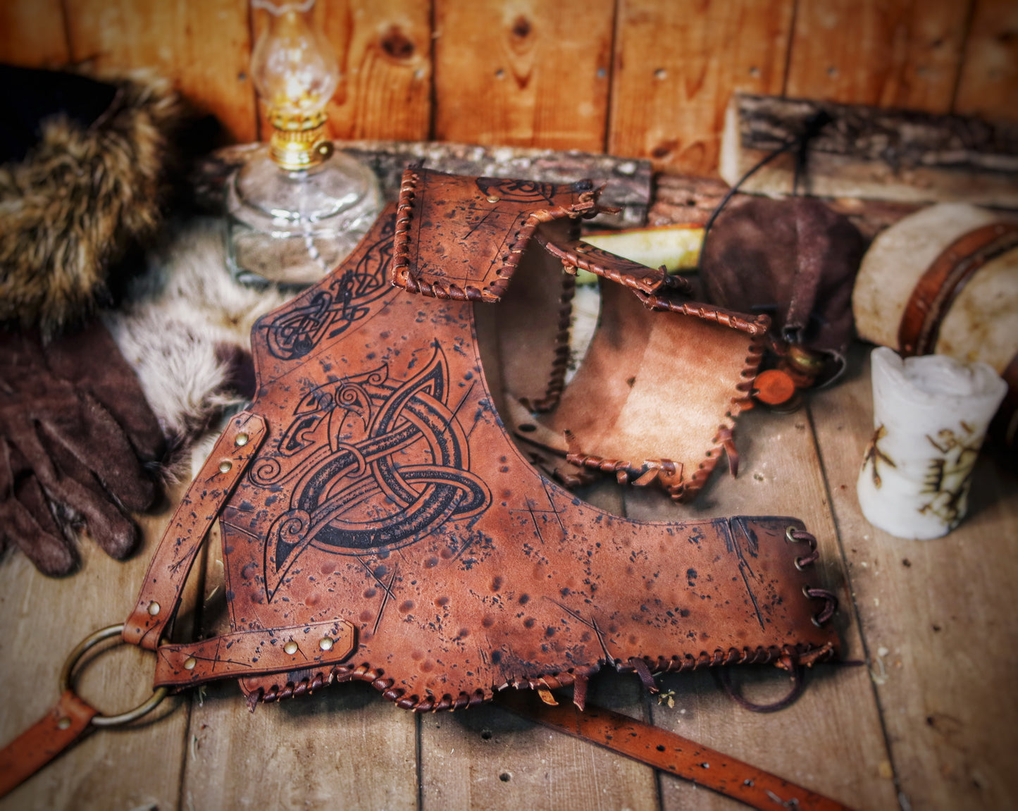Viking Dragon Shoulder