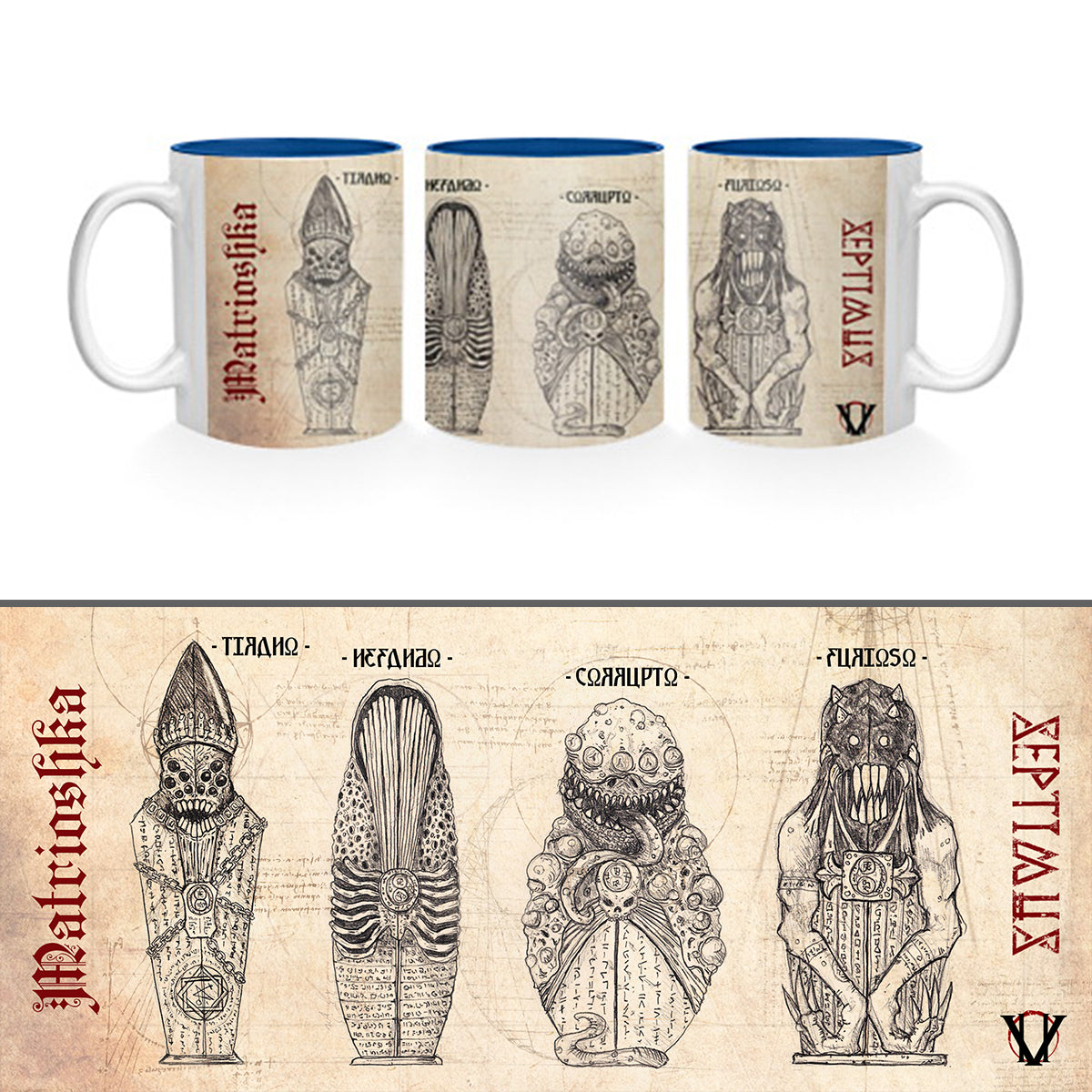 Taza MATRIOSHKA: Babushkas Geblüt