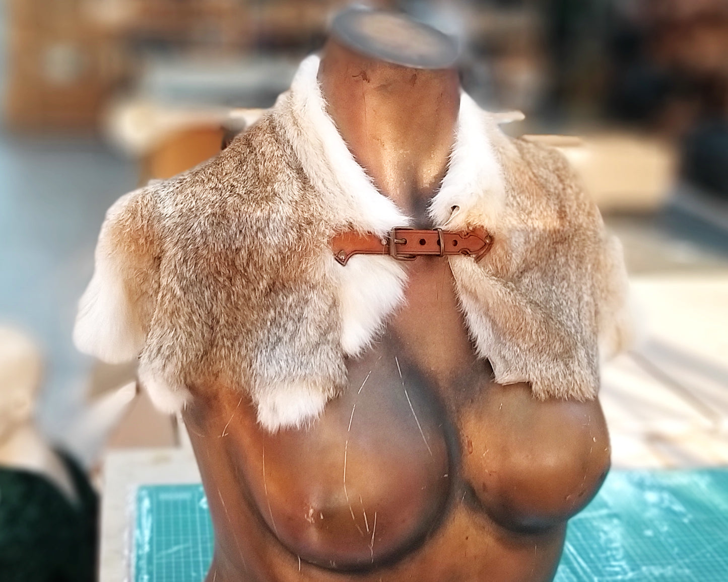 Viking Fur Capelet