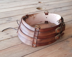 Shieldmaiden Viking Leather Belt and Tassets