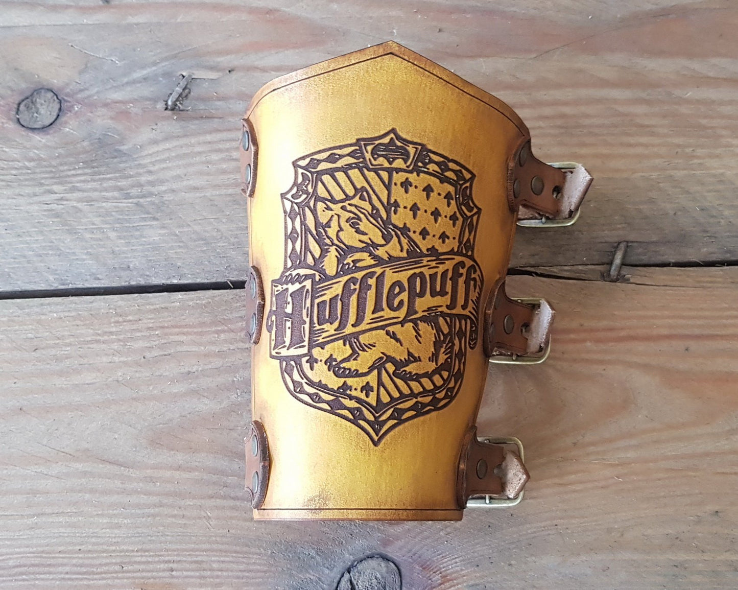 Hufflepuff bracer.