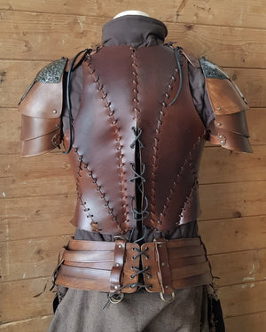 Shieldmaiden Viking Leather Belt and Tassets